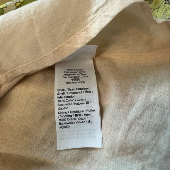 Crewcut Tie Shoulder Sundress in Zinnia Floral for Girls.  Size 7 - Picture 5 of 5